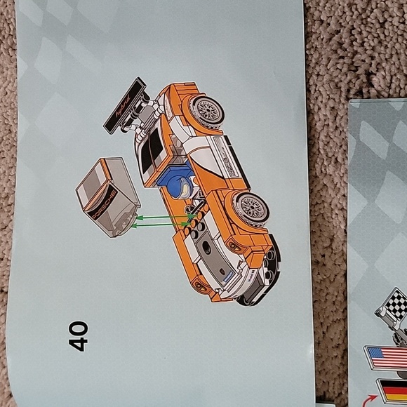 LEGO Speed Champions Race Car Set - 75912 - Picture 5 of 12